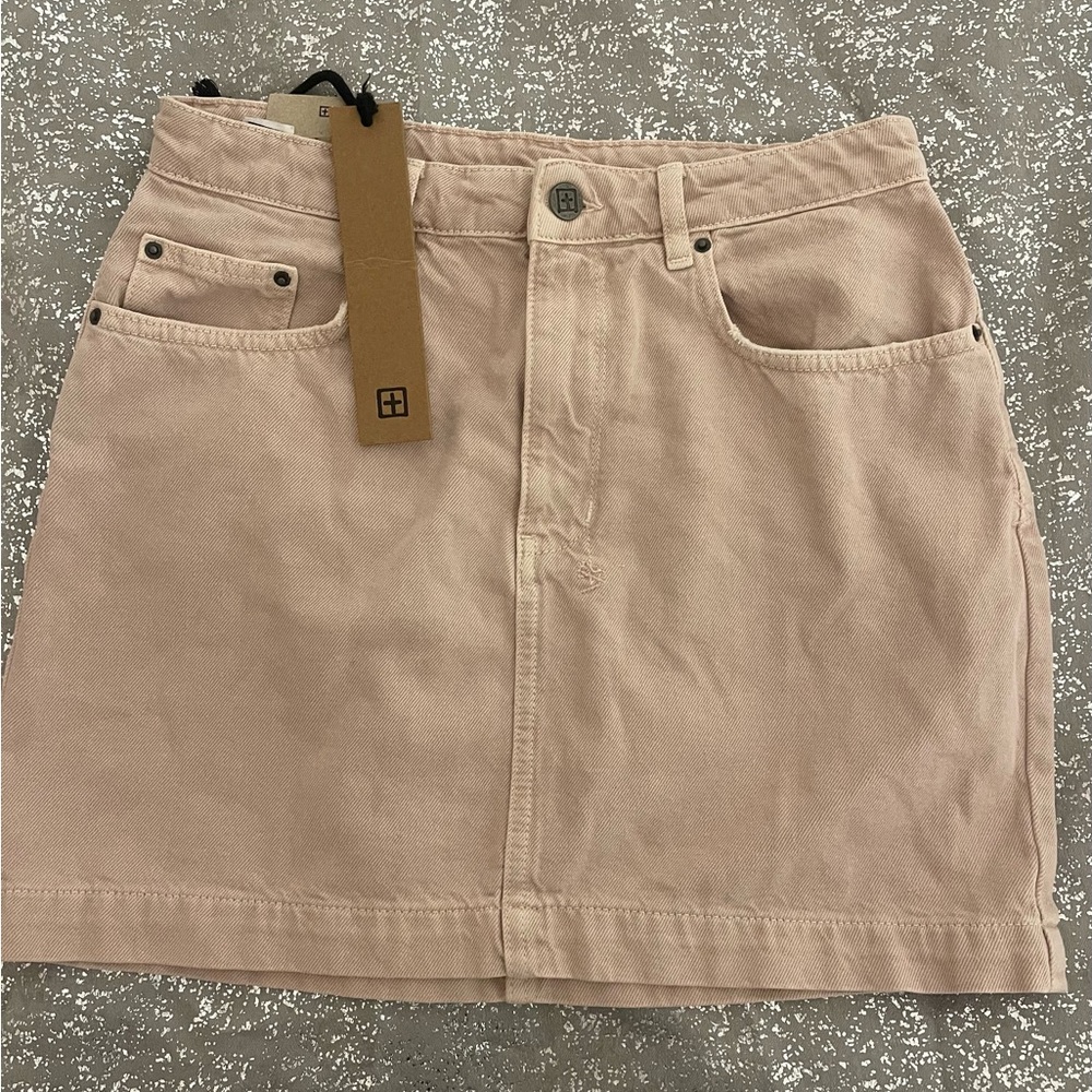NWT Ksubi Blush Pink Mini Skirt